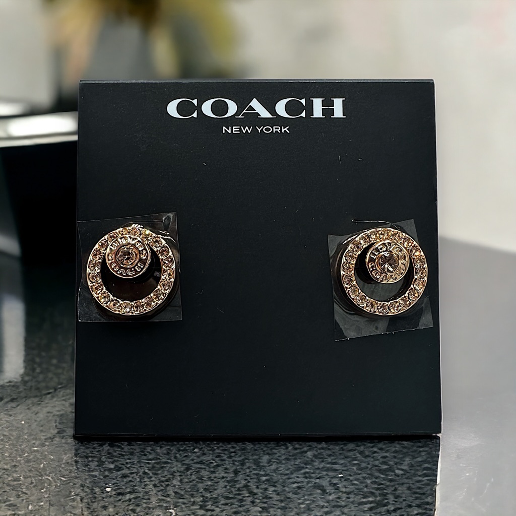 Coach 98 Brand New Earrings